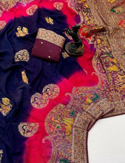 Malhar pashmina-vol-8 Silk sarees in Bangalore wholesale market
